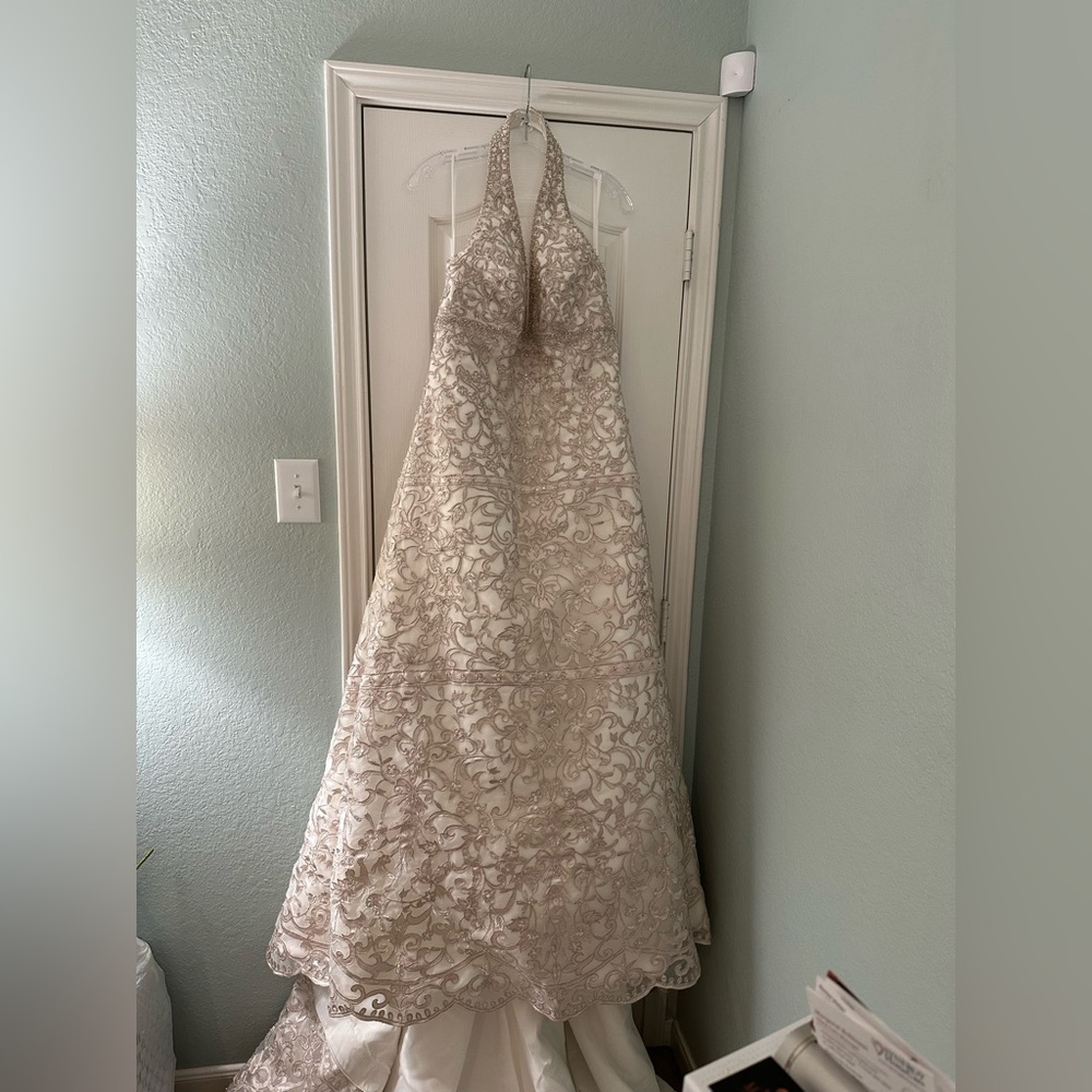 Allure bridal gown / Halter style A-line dress